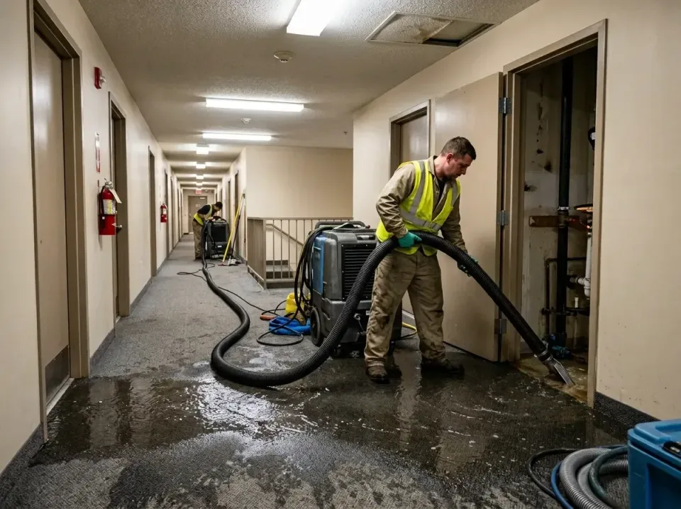 multi-unit-apartment-hallway-f-005 — frequently asked questions, Emergency Burst Pipe Water Extraction & Removal in Oakton,…